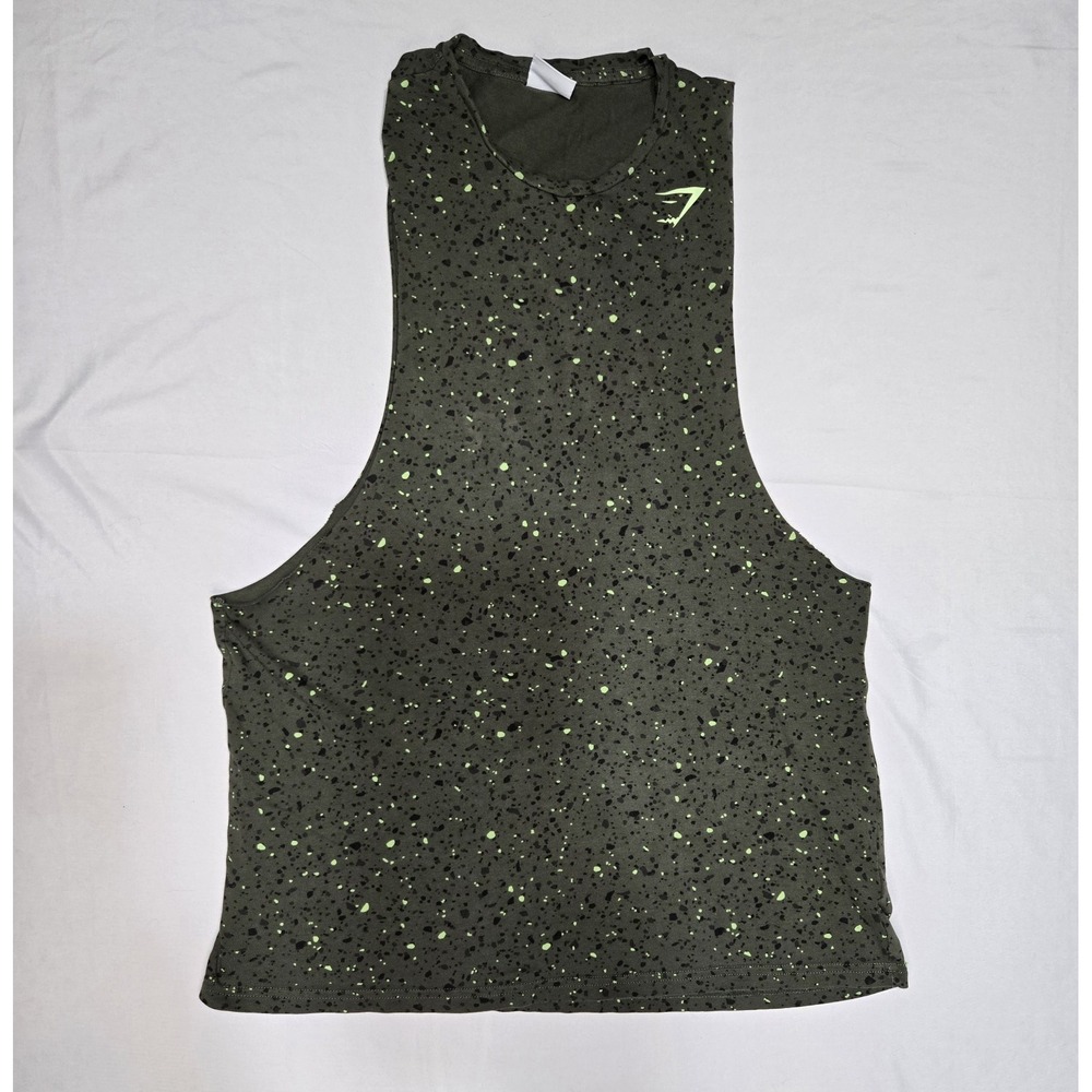 Gymshark Devant Seamless Mens Medium Tank Shirt David Laid Phantom Training
